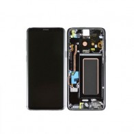 Дисплей для Samsung G965F (S9 Plus) с тачскрином в рамке Черный — Оригинал