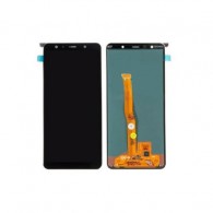 Дисплей для Samsung A750F (A7 2018) с тачскрином Черный — Oled