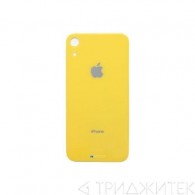 Задняя крышка для iPhone Xr Желтая